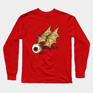 LEFT FACING FLYING EYEBALL Long Sleeve T-Shirt